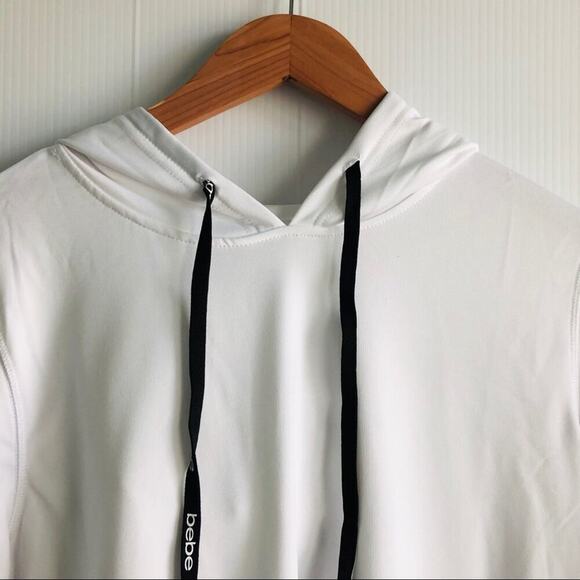 NEW! Bebe Sport hooded sweatshirt front zippers - Picture 2 of 7